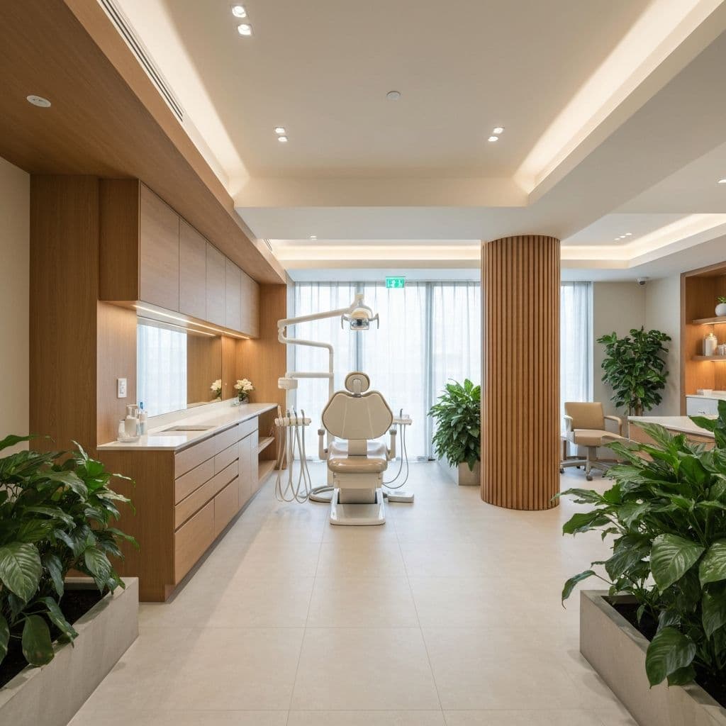 Modern dental clinic interior
